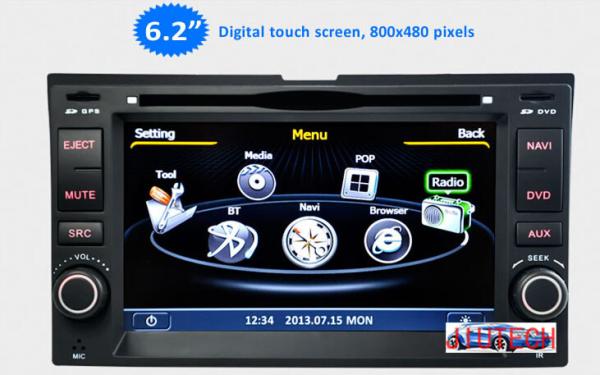 6.2'' Car Stereo GPS Headunit Multimedia DVD Player forKIA Sportage Cerato Carnival Sorent