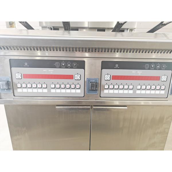 Автоподъемный электрический двойной горшок 28 кВт чипсы открытый фритюрник с системой фильтрации масла