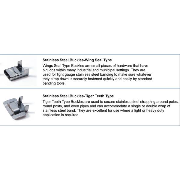 ремень CE толщины 0.38mm 0.58mm нержавеющий соединяя