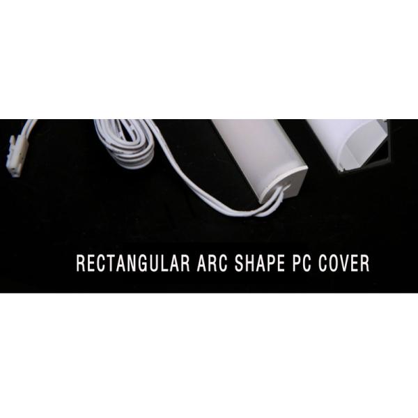 Lumières de cabine LED modernes en aluminium anodisé montées sur la surface