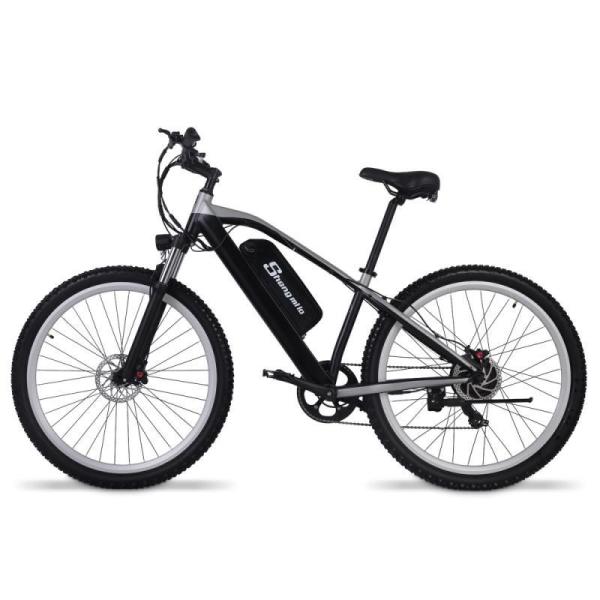 Aluminum Alloy Commuting Electric Bike 7 Speed 48V 17Ah 500W Electric City Bicycle