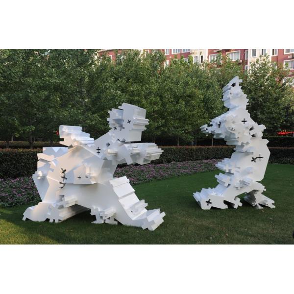 Space Decoration Metal art Sculptures balloon Style Figure Custom