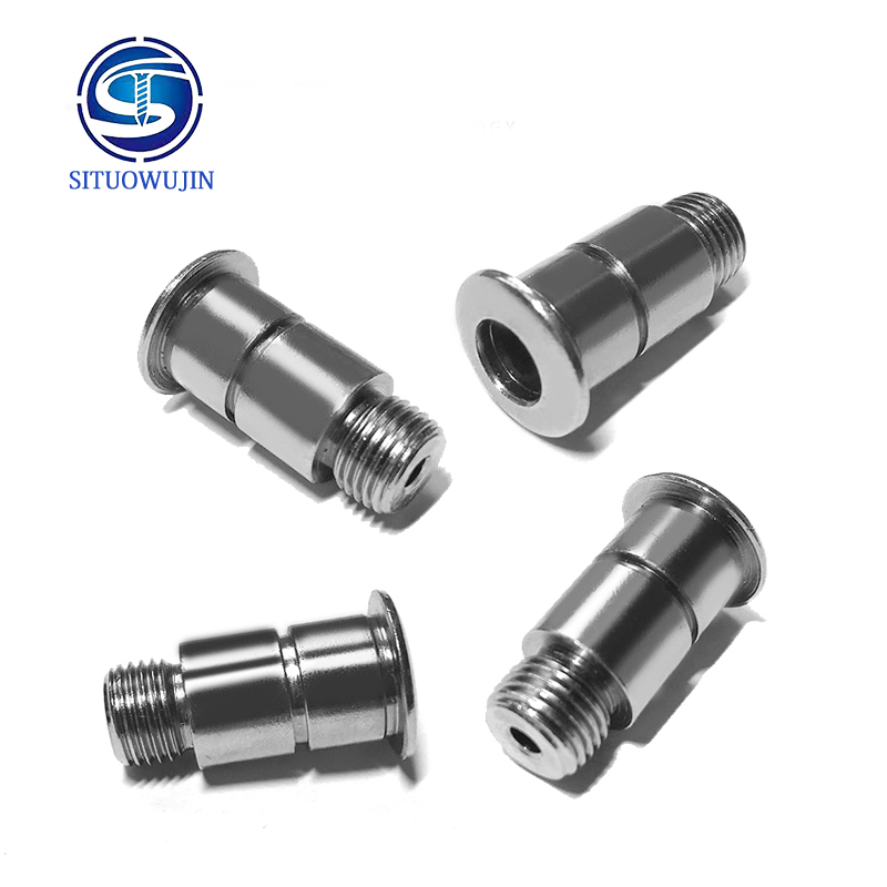 Custom Stainless Steel CNC Machined Hexagon Socket Screw with High Corrosion Resistance and Grooved Fastener Design