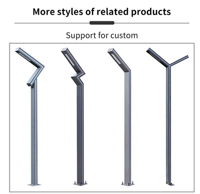 Solar Yard Lights Outdoor Landscape LED Garden Light Waterproof Aluminium Profile Material