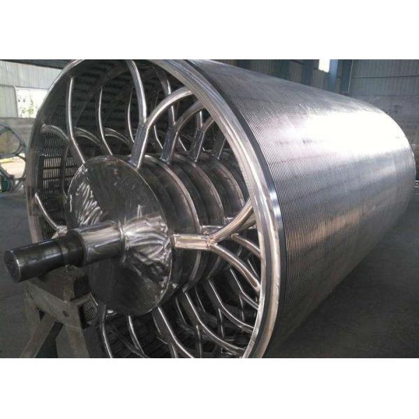 Dia 1500mm Whole Stainless Steel Cylinder Mould For Paper Forming Part