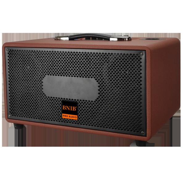 Custom 8 Inch Wooden Portable Bluetooth Speaker Box Outdoor Loudspeaker