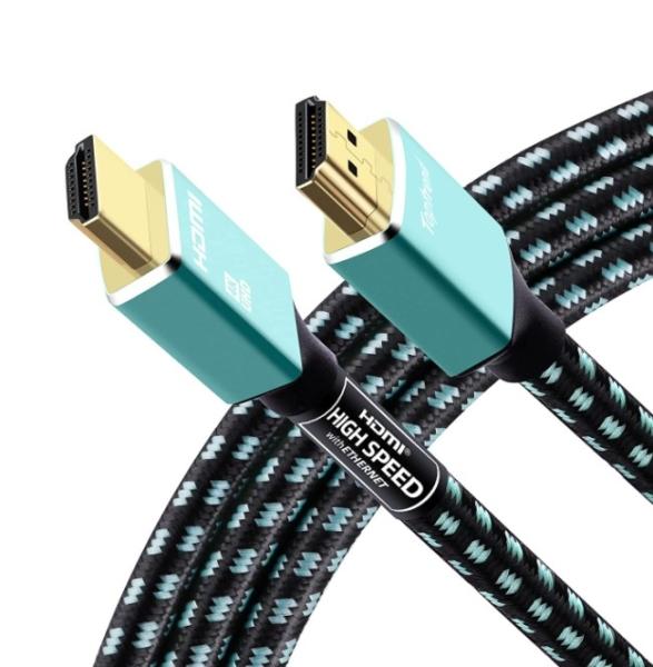 O algodão de HDMI PP trançou o cabo que Sleeving a abrasão resistente ao calor resistente