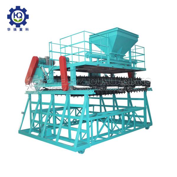 CE BV 30kw 10m Chain Plant Compost Turning Machine with Fermentation Tank