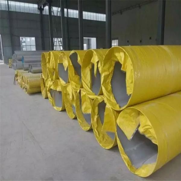 Tubulação de aço inoxidável dobro da emenda 304 316 Erw