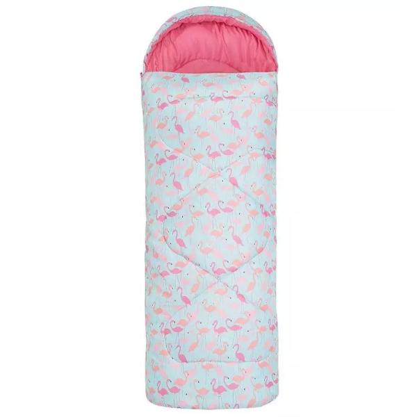 Cold Weather 2.95lbs 190T Polyester Kids Sleeping Bag