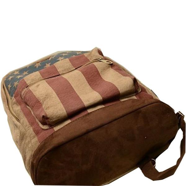 Printed Chamois Leather Kids Sports Backpack  / Travelling Backpacks For Girls
