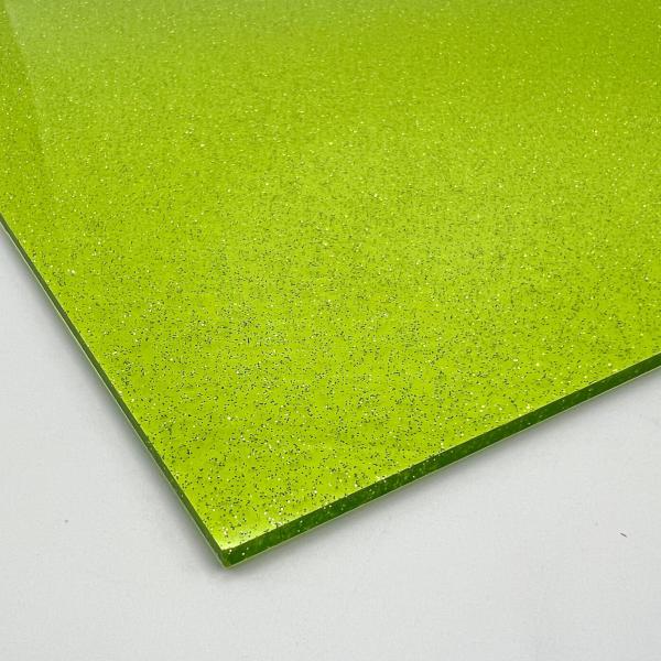 3mm Candy Color Cast Glitter Acrylic Sheets For Laser Cutting DIY Earrings Crafts