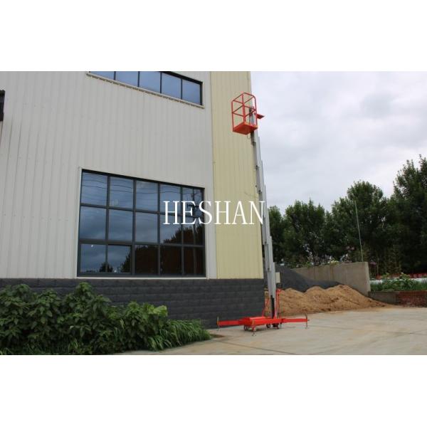 Оборудование подъема человека подъема 6м рангоута ИСО КЭ гидравлическое вертикальное электрическое одиночное