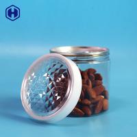 Pot en plastique hermétique de couvercle à visser clair de 360ml 12oz