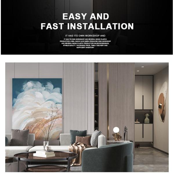 Внутренние подгонянные панели стены облицовки древесины угля водоустойчивого деревянного зерна бамбуковые