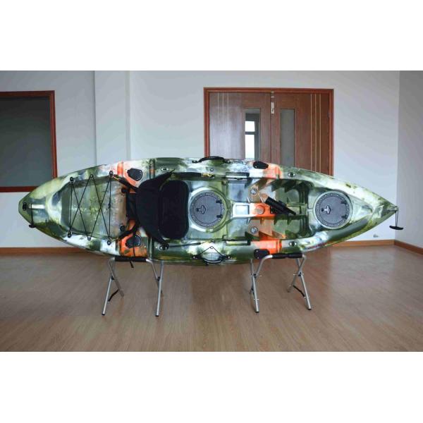 Maneuverable 9 Ft Sit On Top Kayak Harsh Weather Condition Enduring