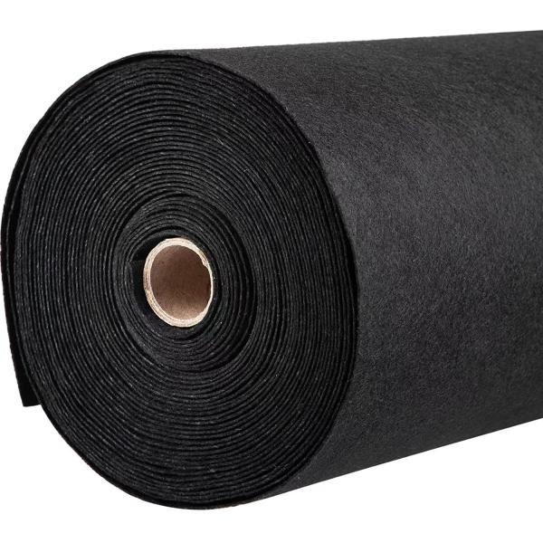 PP PET Nonwoven Needle Punched Short Fiber Polypropylene Geotextile For Road Covering