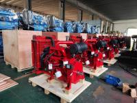 3000 tours par minute moteur diesel série 4BD puissance 82 kW pompe de lutte contre les incendies en rouge