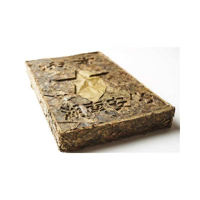 Premium Chinese Compressed Tea Brick , Slimming Dark Black Tea Daily Drinking