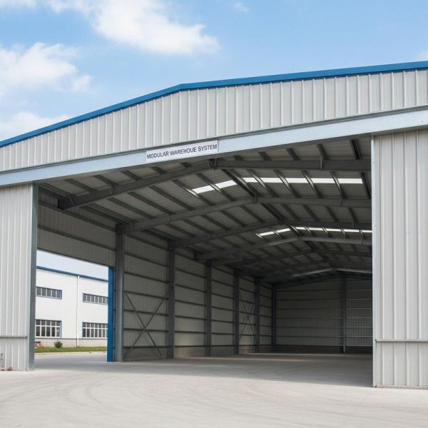 Steel Sheet Roof Cladding Steel Storage Building Fast Install Solution Perfect for Agricultural Storage and Machinery Housing