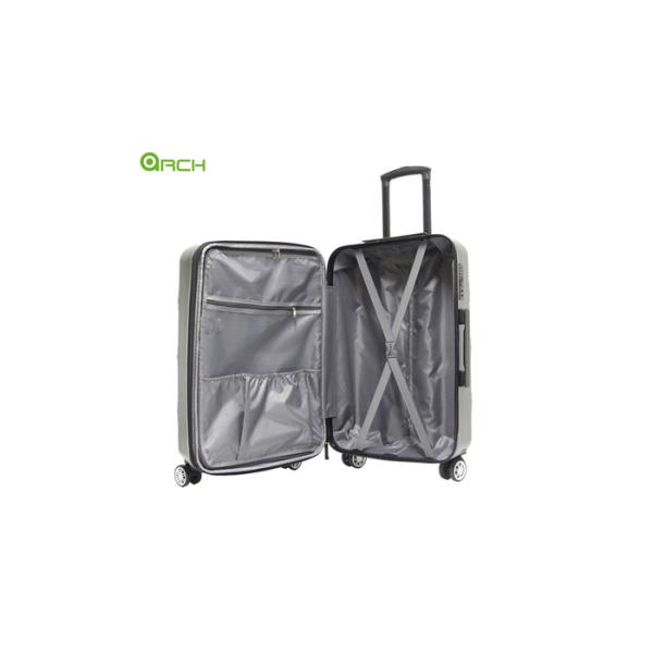 Double Spinner Abs Suitcase Well Organized Interior