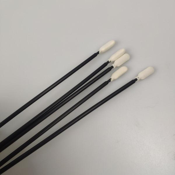 6,6 дюйма пробирки черной дополнительной длинной пены очищая для тонкоизмельченных порошков чистых