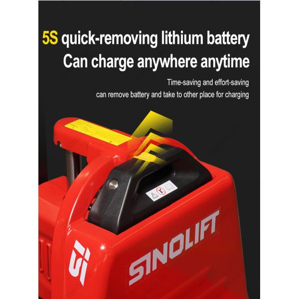 CBD1.5Li-2 CBD2.0Li-2 all new 2nd generation lithium powered electric pallet truck. Pallet truck with electric drive and electric lifting of loads weight 1500 kgs or 2000kgs