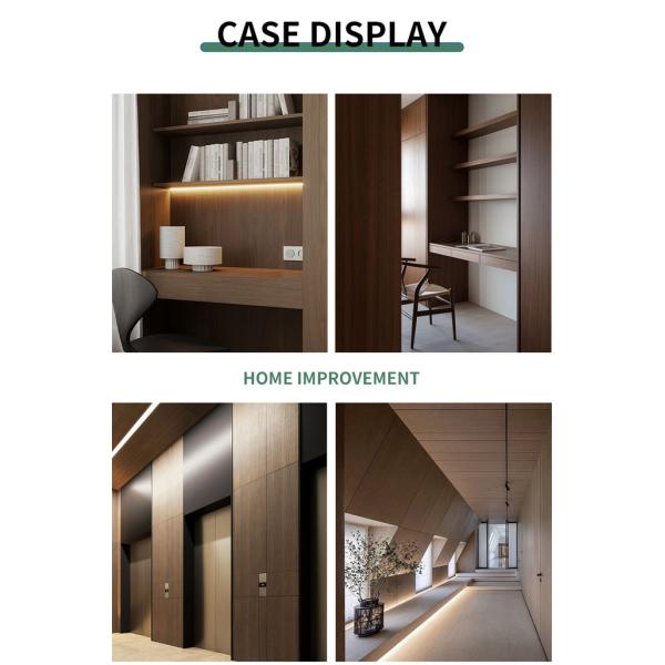Wooden Furniture Decoration Self Adhesive PVC Film with Released Paper