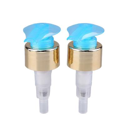 Gold Silver Black White 24/410 28/410 thick Soap Body Lotion Dispenser Plastic Aluminum Cream Lotion Pump For Bottles