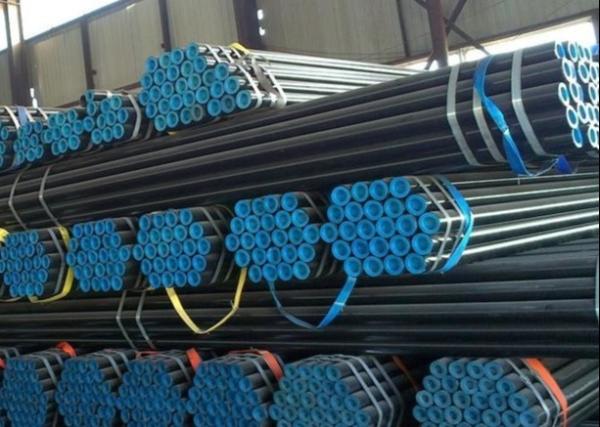Black Welded api 5l GR.B Carbon  Erw Steel Pipe ASTM A53