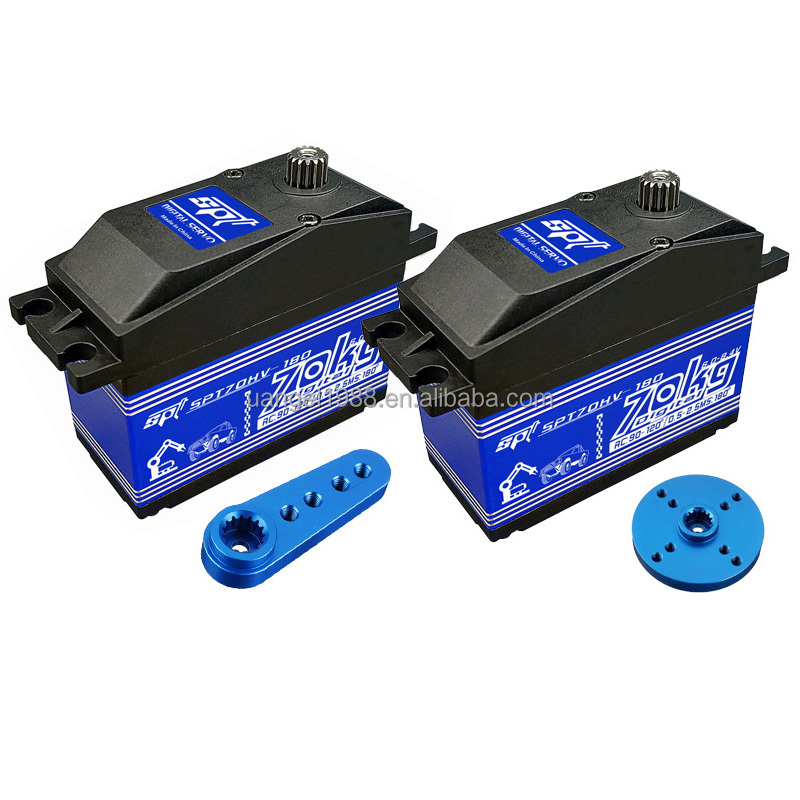 SPT70HV Kg Metal Gear High Speed Large Torque Digital Servo For Robot Arm 1:5 X-MAXX ARRMA KRATON BAJA RC Car