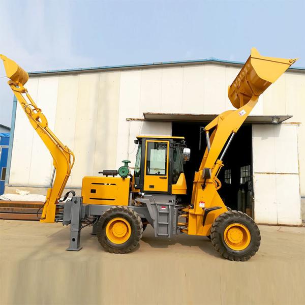 Trabalho de construção de backhoe carregador HQ-WZ-25-30 com tamanho pequeno e projeto profissional