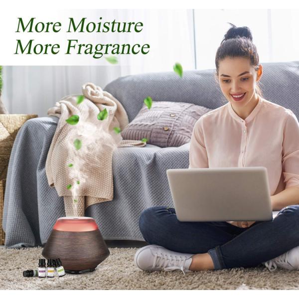 Waterless Auto Off 200ml Wood Grain Aromatherapy Diffuser