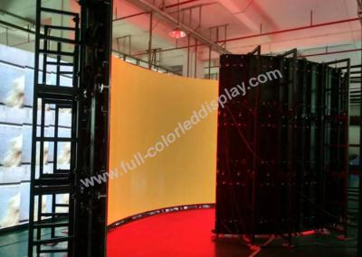 Fácil instale a tela de exposição conduzida esportes, painéis de exposição conduzidos flexíveis 12kgs