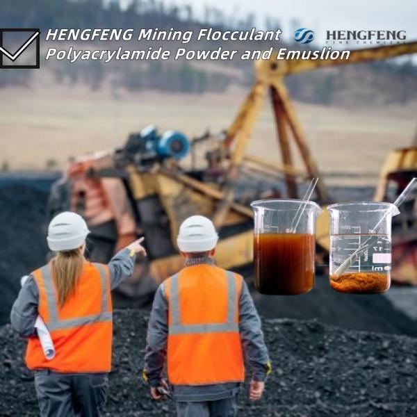White Mining Flocculant Powder Low Charge Nonionic Polyacrylamide