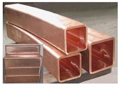 High Strength Copper Rectangular Tubing / Annealed Copper Tube With Wall Thickness 6-50mm