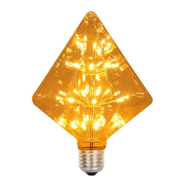 Led G125 Globe Decorative Filament Bulbs Colorful Holidays Filament Style Led Bulb