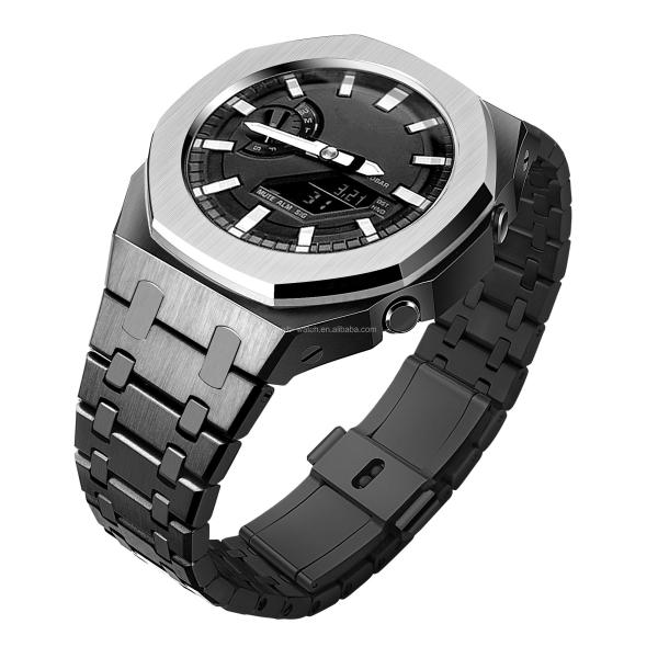 Shockproof G Shock Stainless Steel Case For Ga2100 Casioak Metal Case Antirust