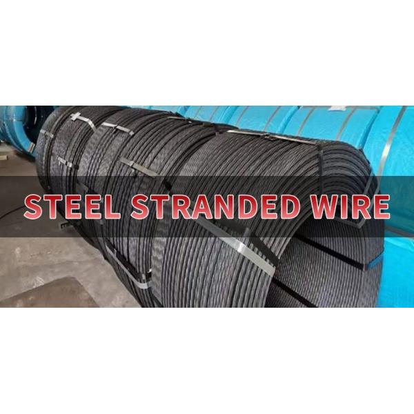 CIF Payment Term Normalizing Technique 1X7 3.3mm Galvanized Steel Strand for Catenary Wire