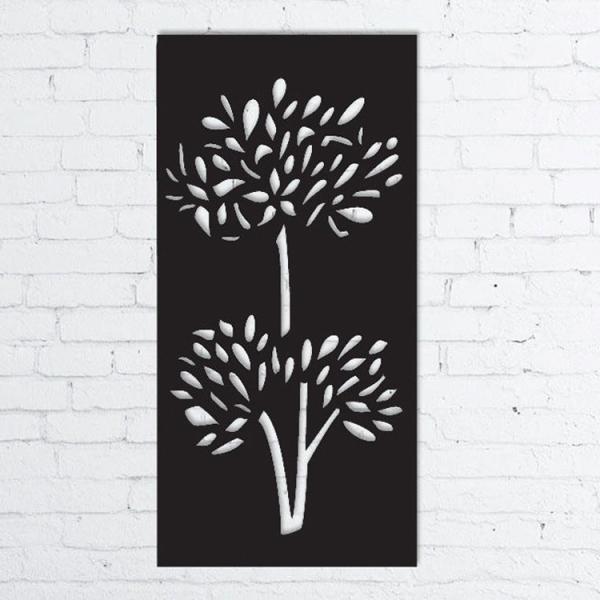 SGS Certified Metal Garden Products Rusted Steel Screens Customizable