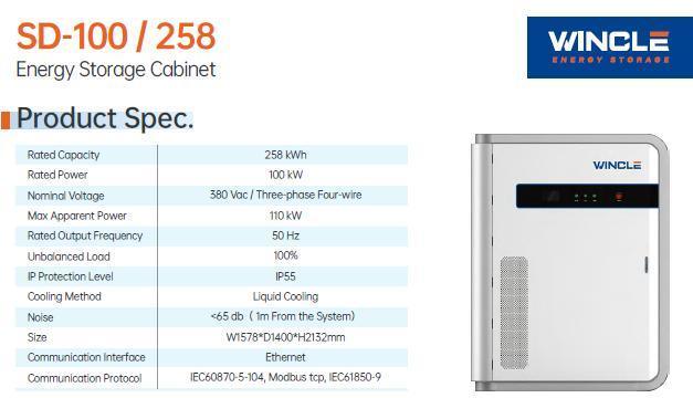 1228.8V 280ah LiFePO4 Батарея Bess Система хранения энергии для коммерческой настройки
