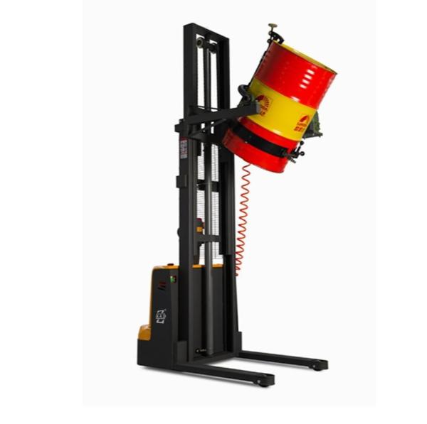 Certificado CE 350kg 500kg 3000mm Empilhador de tambor elétrico completo Elevador de tambor de óleo elétrico para indústria química