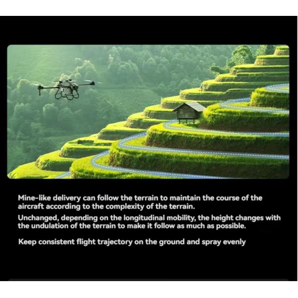 Revolutionary JIS HV50 Disinfection Drone 2300mm Wheelbase 5-10m/s Flight Speed Powerful Motor for Plant Protection