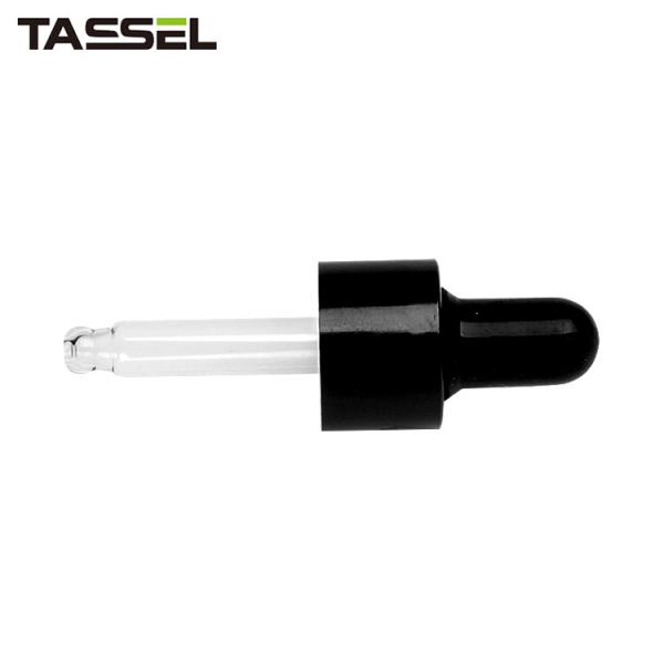 Liquid Essential Oil Glass Bottles Glass Oil Dropper Closure With Liner