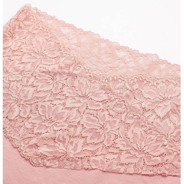 Sexy High Waist Womens Underwears Plus Size Lace Design Cotton Undies Shape-Shaping Panties