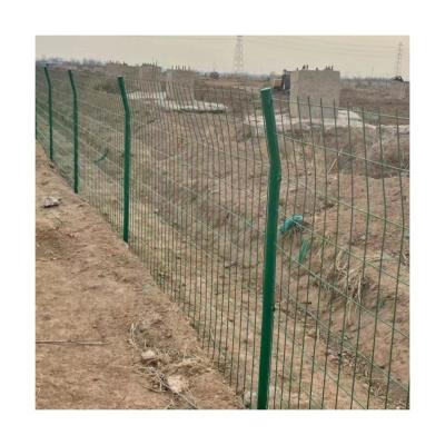 PVC Soldado Galvanizado Painel de malha de fio de ferro 3d Cercas de perímetro de jardim para cerca de segurança
