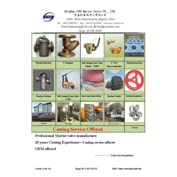 china marine cast steel valve factory