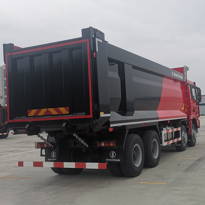 Shacman X3000 8X4 Dump Truck 430HP 12 Wheel Configuration for Mining Construction