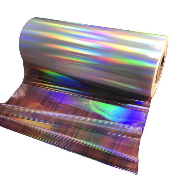 Clear Holographic PET Hologram Thermal Lamination Film For Printing
