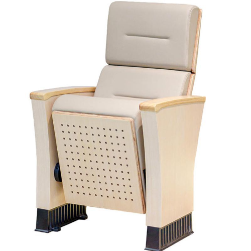 Commercial Lecture Hall Auditorium Chair With Writing Tablet OEM ODM